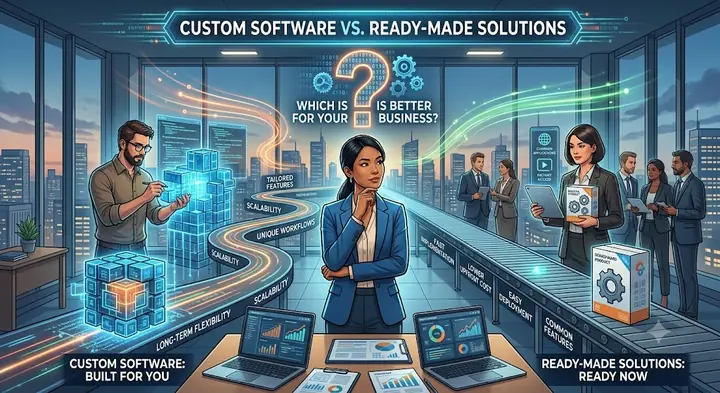 Custom Software vs. Ready-Made Solutions: Which Is Better for Your Business?